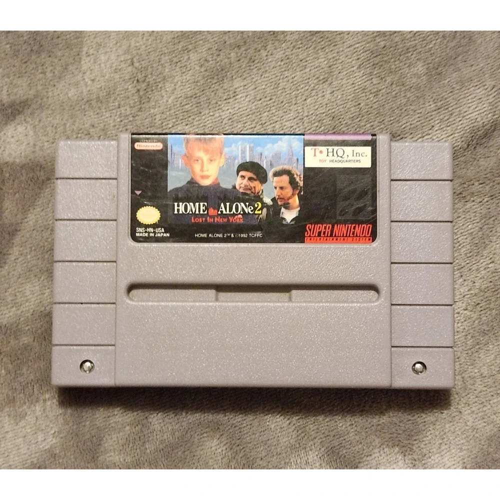 Home Alone 2: Lost in New York SNES Super Nintendo Entertainment System